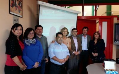 Visita de la Universidad Técnica Federico Santa Maria (Chile)