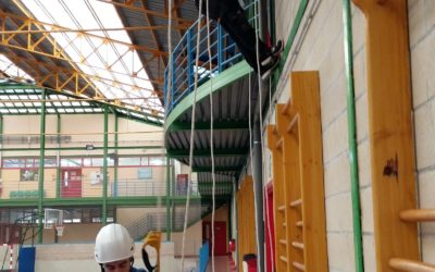 Curso de Trabajos Verticales para el alumnado del Ciclo Superior en Telecomunicaciones