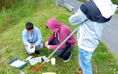 Bachillerato: Análisis del río Gobela en Larrabasterra